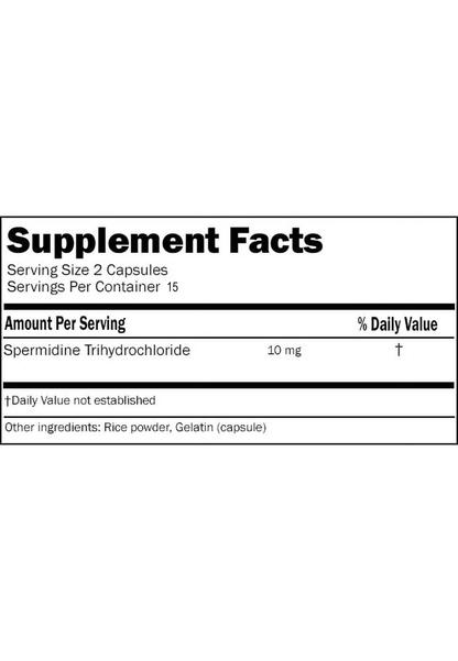 Healthspan Plus Labs Spermidine