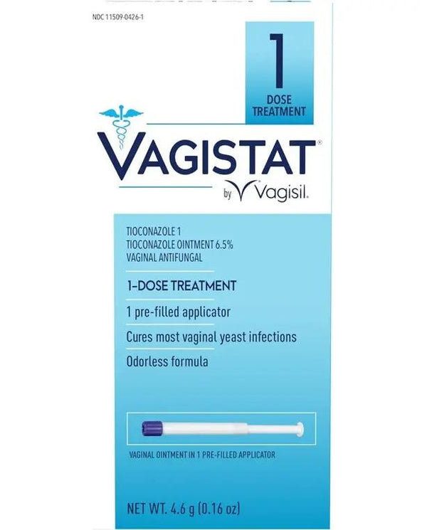 Vagisil Day Single-Dose Yeast Infection Treatment for Women, Antifungal Ointment Helps Relieve External Itching and Irritation
