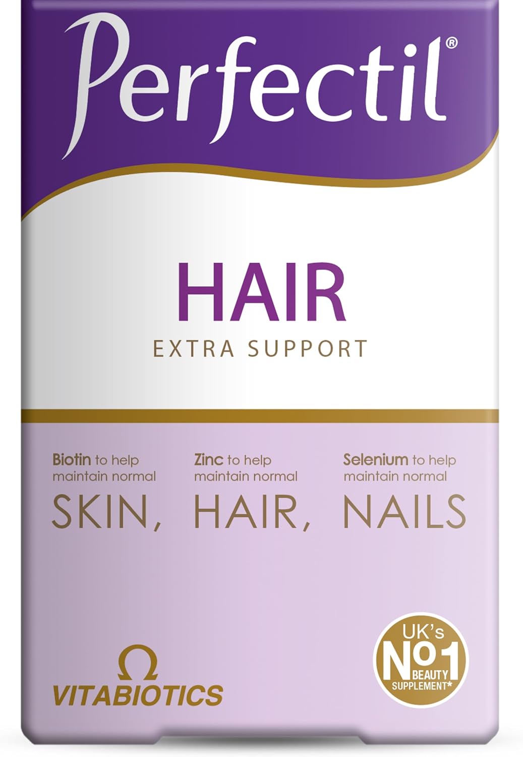 Vitabiotics Perfectil Multivitamin | Hair Growth and Thickening Formula | Supports Thicker, Healthy Hair | Vitamin D, E, Collagen, Biotin, and More