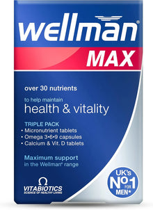Vitabiotics Wellman Max 84 count