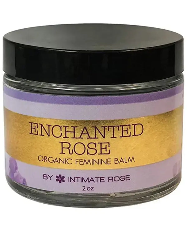 Vulva Balm & Organic Vaginal Moisturizer for Women: Natural Vulva Moisturizer & Vulva Cream for Dryness on Intimate Skin - Non Estrogen Cream - Perfect for Menopause & Shaving Rash Relief Intimate Rose