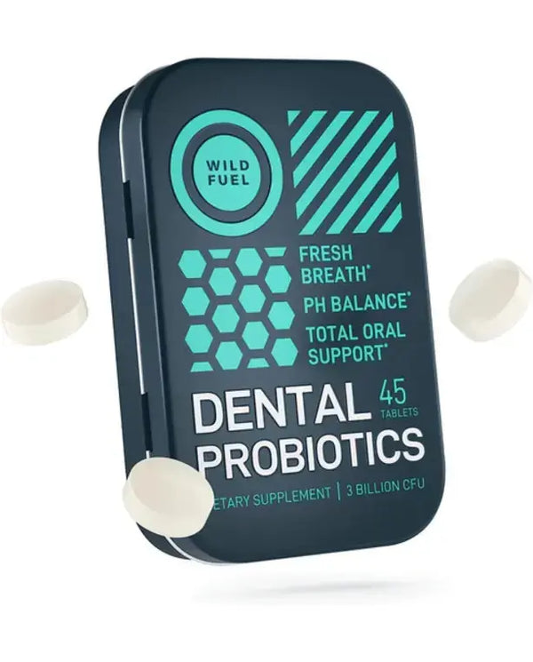 WILD FUEL Dental Probiotic for Teeth and Gums - Lactobacillus Salivarius Probiotic 3bn CFU Fights Bad Breath, Restores Healthy Bacteria - Vegetarian Oral Probiotics -...
