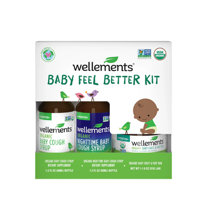 Wellements Organic 3 Piece Baby Feel Better Kit
