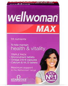 Wellwoman Max 84 Tablets/Capsules