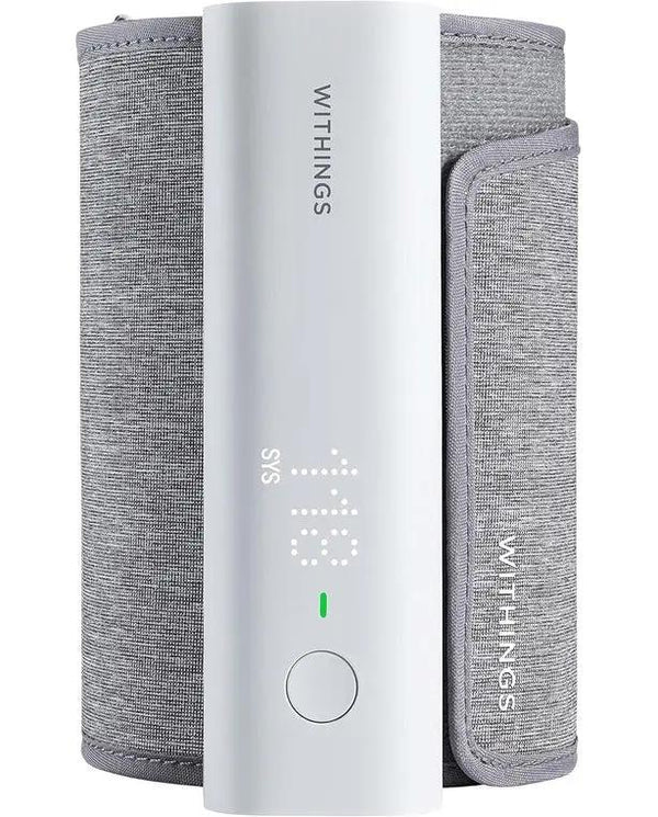 Withings BPM Connect - Digital Blood Pressure Cuff & Heart Rate Monitor - Blood Pressure Machine Arm Cuff, FDA Cleared, FSA/HSA Eligible, IOS & Android

