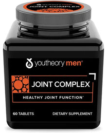 Youtheoery Joint Complex for Men with Boswellia, Ginger, Turmeric, & UC-II Collagen, 60 Tablets
