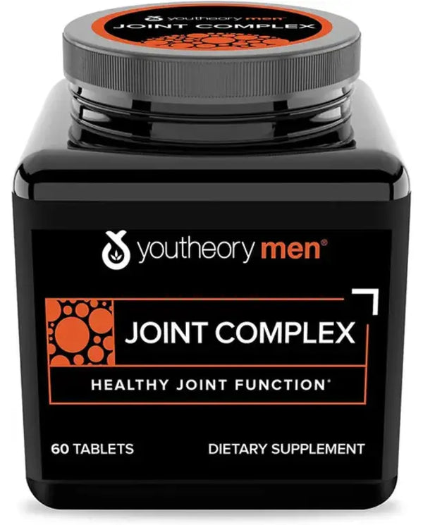 Youtheoery Joint Complex for Men with Boswellia, Ginger, Turmeric, & UC-II Collagen, 60 Tablets
