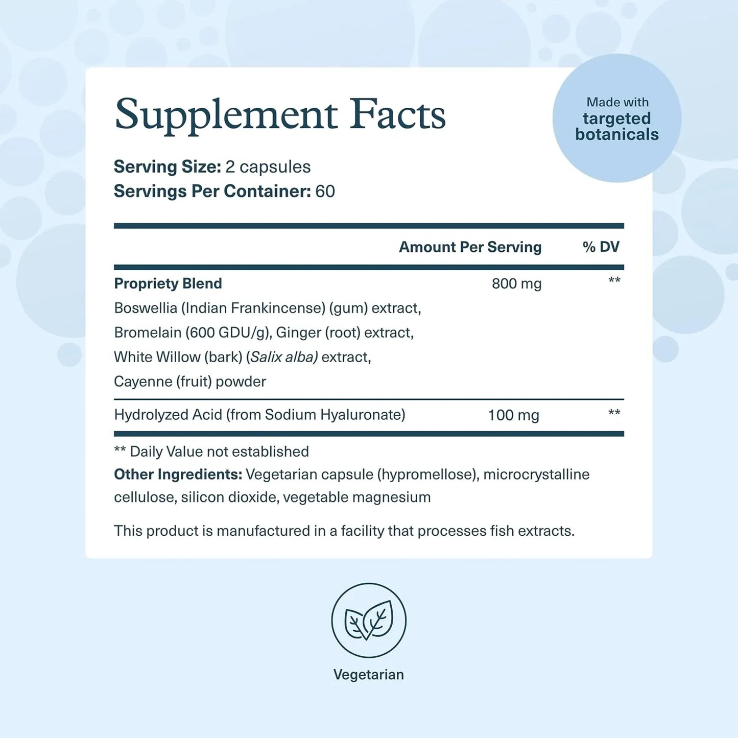 Youtheory Hyaluronic Acid, Advanced Formula, 120 Vegetarian Capsules
