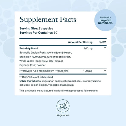 Youtheory Hyaluronic Acid, Advanced Formula, 120 Vegetarian Capsules