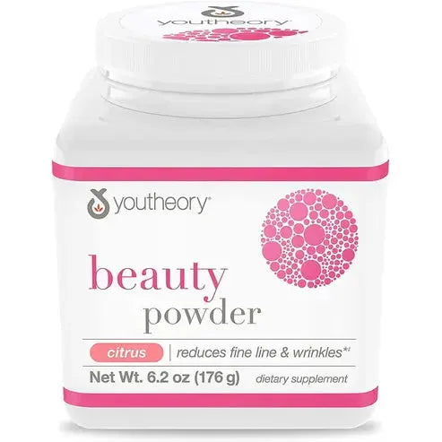 Youtheory Beauty Powder Citrus Flavor, 21 Servings
