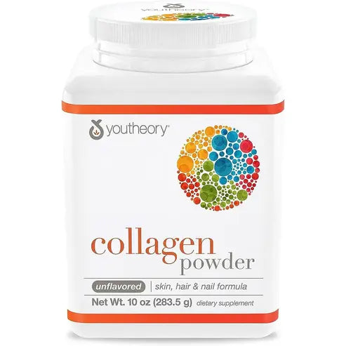 Youtheory Collagen Powder Vanilla, 10 Ounces
