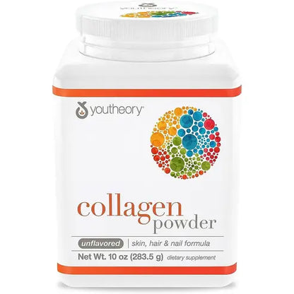 Youtheory Collagen Powder Vanilla, 10 Ounces
