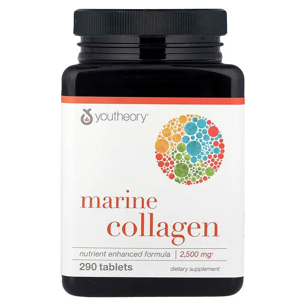 Youtheory Marine Collagen, 290 Tablets