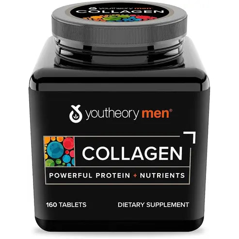 Youtheory: Men's Collagen Advanced with Biotin, 160 Count
