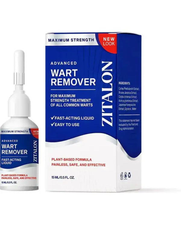ZITALON Wart Remover, Fast Acting Gel Wart Remover, Plantar Wart Treatment for Feet, Wart Remover Freeze Off, Suitable for All Skin Types
