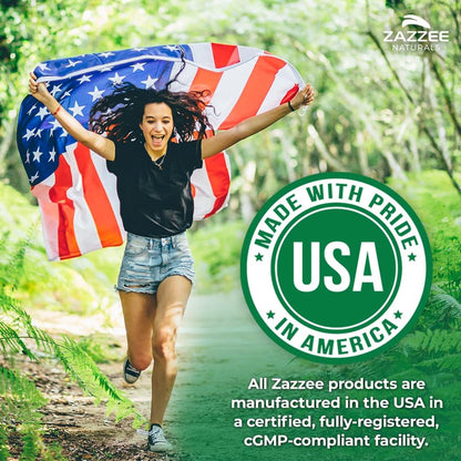 Zazzee USDA Organic Vitex 4:1 Extract, 120 Vegan Capsules, 4 Month Supply, Chaste Berry, Hormonal Balance & Cycle Support for Women