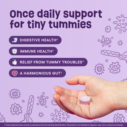 Physician's CHOICE Probiotics for Kids - 7 Diverse Strains, Organic Prebiotics, Vitamins & Minerals - Clinically Studied L. Rhamnosus GG - Immune & Digestive Support - No Allergens or Artificial Dyes
