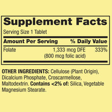 Spring Valley's Folate Dietary Supplement - 1,333mcg, 400 Count Spring Valley