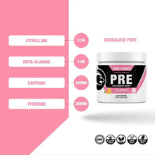 Honey Badger Pre Workout Powder, Keto Vegan Preworkout for Men & Women with Vitamin C for Immune Support, Beta Alanine & Caffeine, Sugar Free Natural Energy Supplement, Pink Lemonade, 30 Servings Honey Badger
