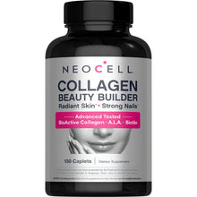 Neocell Collagen Beauty Builder supplement bottle on a white background