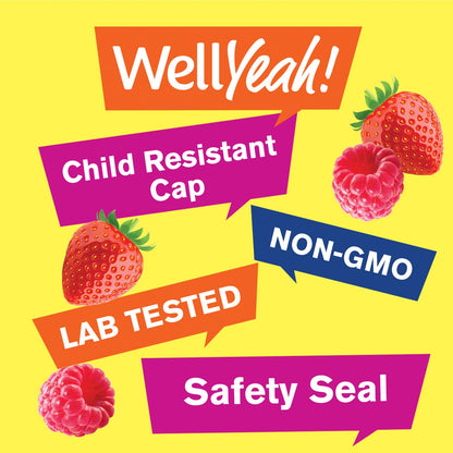 WellYeah Glucose Gummies - 4 Grams of Carbohydrates- Natural Sourced Flavors - Chewable Gummy for Men and Women, Non-GMO, Gluten Free - 60 Count