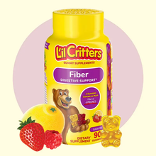 L'il Critters Kids Fiber Gummy Bears Supplement, 90 Count L'il Critters